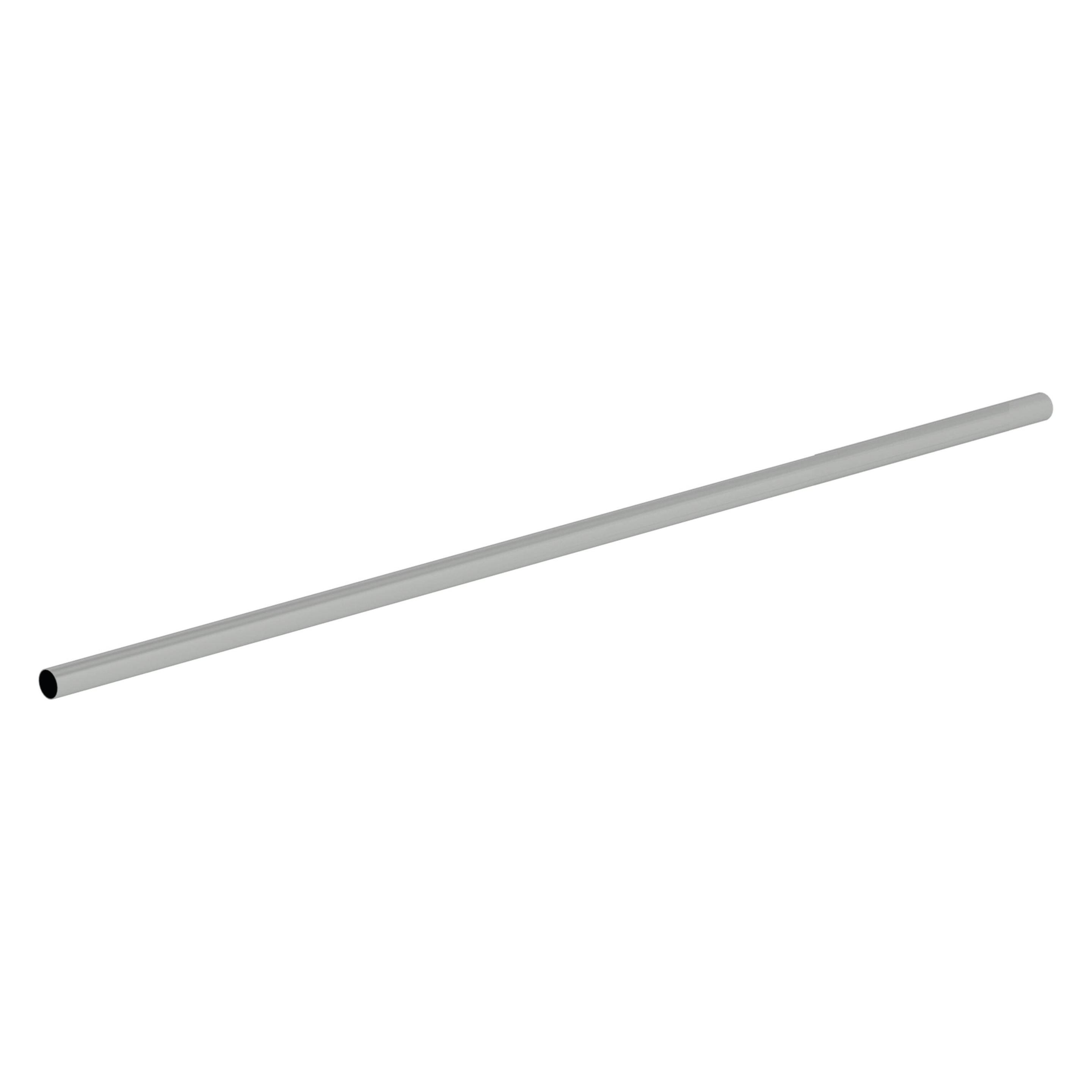 Guenzburger Schienenanlage für Regalleitern: Stahl-Rohr verzinkt Länge 1500 mm (Regalleiter, 150 cm) (36200057)