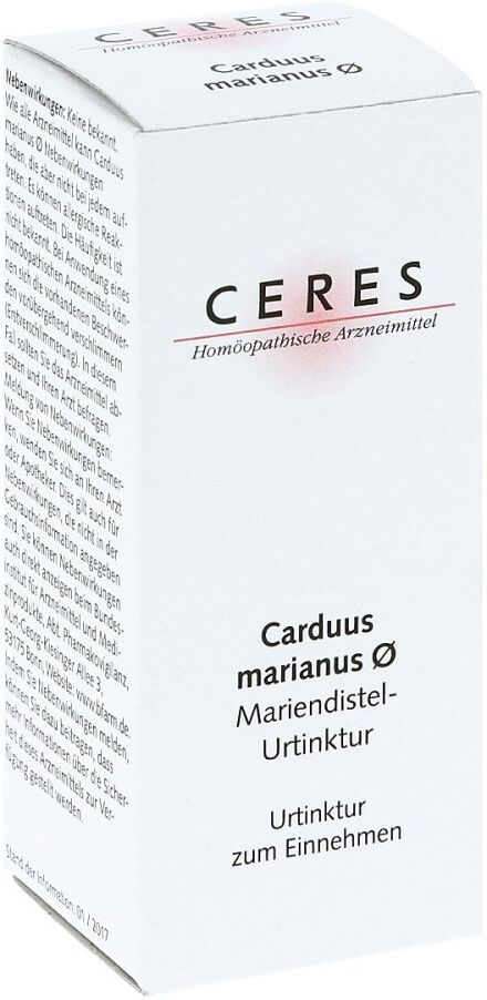 Ceres Carduus marianus Urtinktur 20ml