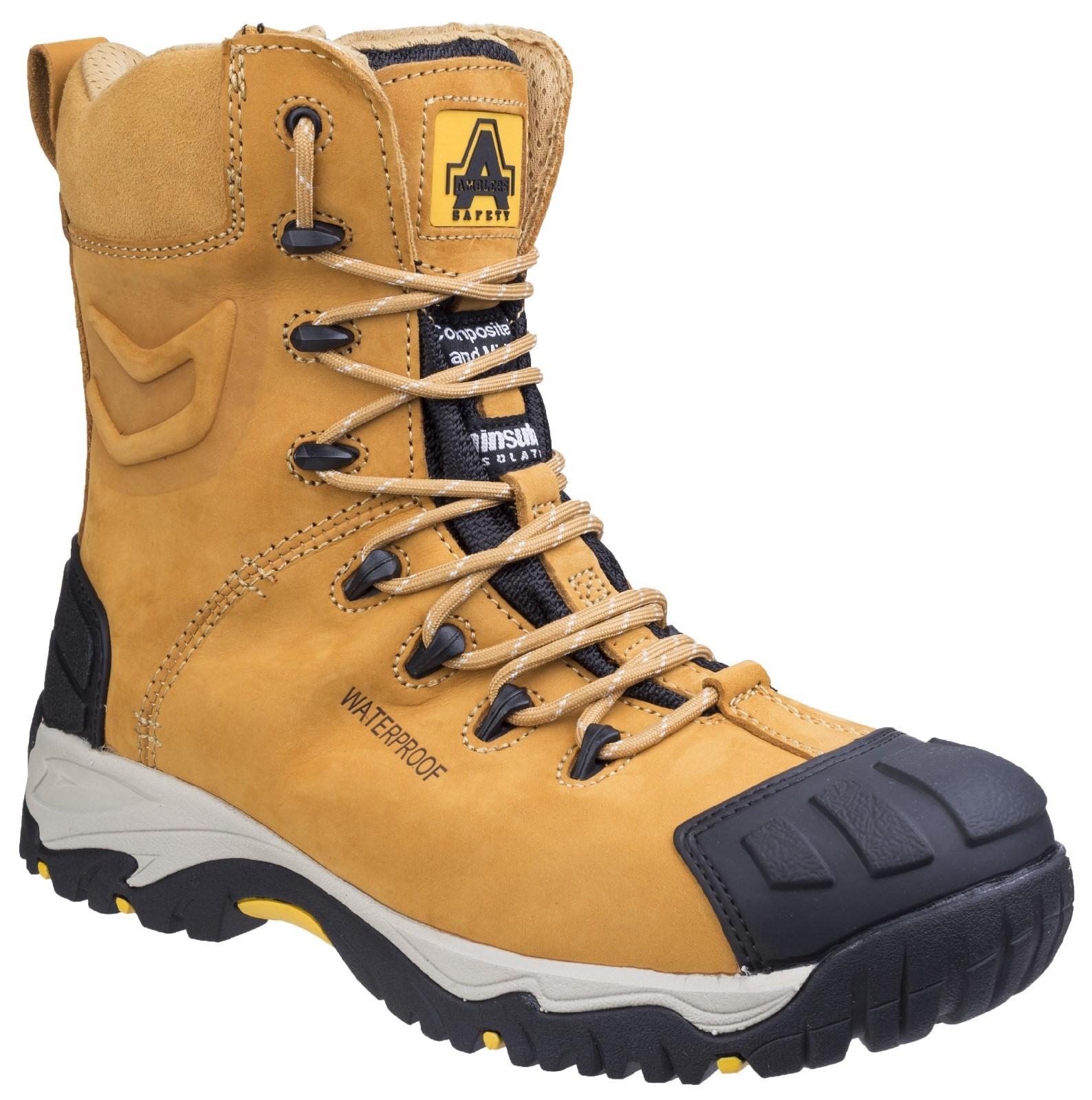FS998 Wasserdichter Schnürstiefel mit Sicherheitsschutz