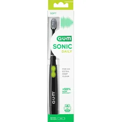 Gum Sonic Daily Schallzahnbürste Schwarz 1 ST