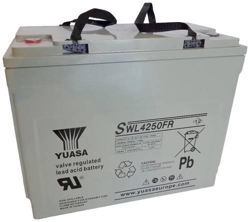 Yuasa SWL4250FR Bleiakku 12V 150Ah Blei-Vlies (AGM) (B x H x T) 341 x 281 x 173mm Geringe Selbstentladung