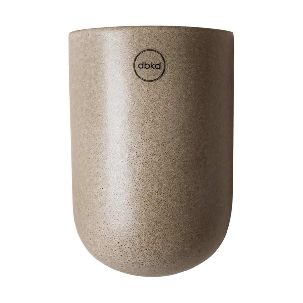 DBKD Cut wandpot beige medium 15 cm