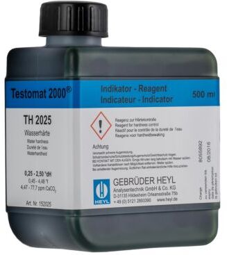 BWT Indikatorlösungen 11859 500 mI, Farbumschlag bei 0,25-2,5 °dH