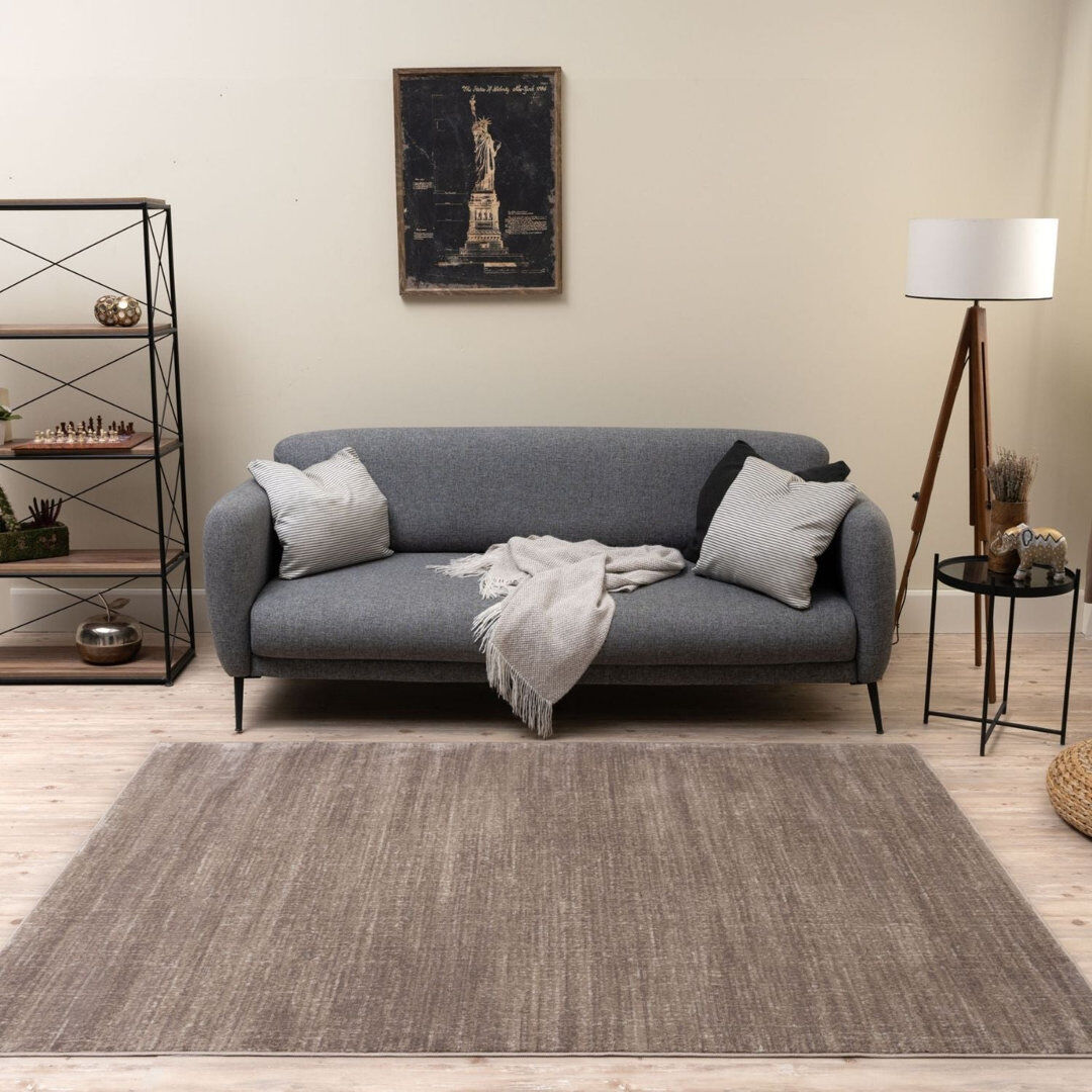 THE RUGS Montana Rug Abstract Design in Beige Beige Rectangle 120 x 170 cm
