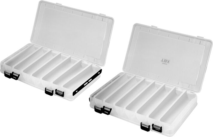 Boîte Delphin TBX Duo 276-16P Clip 276x176x49mm Beige, Black, Gray 276x176x49mm