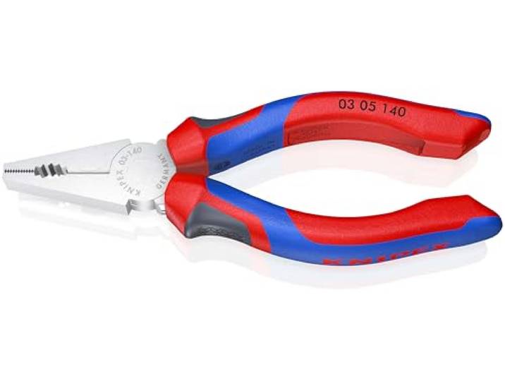 KNIPEX Kombitang verchroomd met comfortgrepen 140 mm, 03 05 140