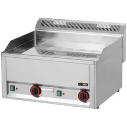 A&S polarny Gastro Elektro-Doppel-Griddleplatte Grillplatte Bratplatte Kamin 658x609x290 mm