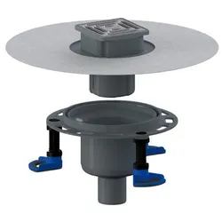 Dallmer Bodenablauf DallDrain Select senkr., DN50/DN100, 100x100mm, 517135 517135