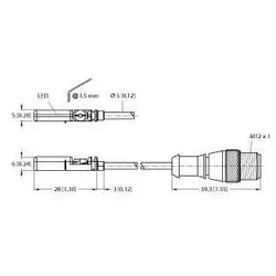 Turck Magnetfeldsensor BIM-UNT-AN6X-0.3-RS4