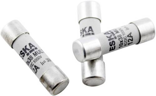 ESKA 002625404 1038.827 Multimetersicherung (Ø x L) 10.3mm x 38mm 10A 1000V Flink -F- Inhalt 1St.