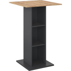 Vicco Bartisch Rodeo goldkraft eiche / anthrazit, mit 3 Regalfächern, (B/H/T) 70 x 109 x 70cm