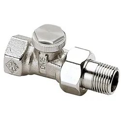 Heimeier Regutec Rücklaufverschraubung Durchgang 3/8"