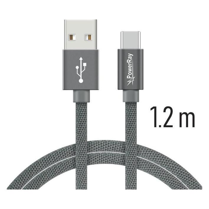 PowerRay Data Cable (1.20 m, USB 3.2 Gen 1) (PR-DCUC120TGY)