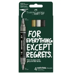 Faber-Castell Acrylic Marker Set »Multimark« 4 Stifte