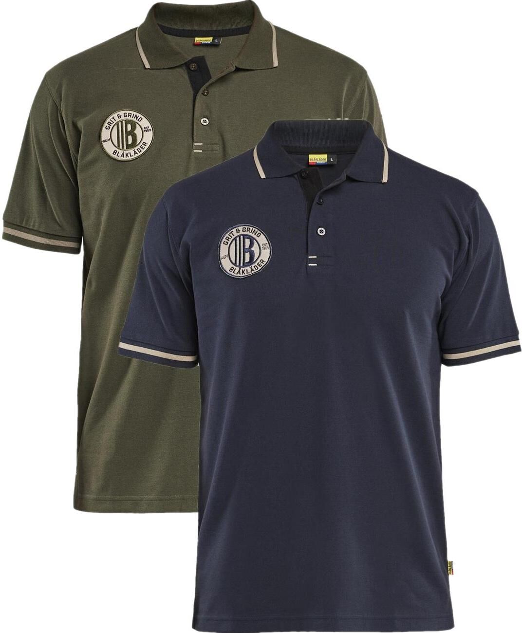 Blåkläder Poloshirt Grit And Grind 94021050 Skovgrøn 4xl