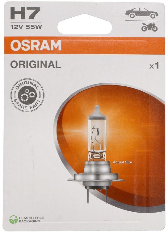Ams-Osram Glühlampe, Fern-/Tagfahrleuchte OSRAM 64210-1BL
