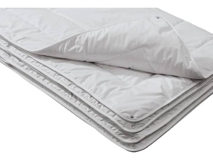 Erwin Müller Vier-Jahreszeiten-Bett Tripolis 100% Kamelhaar Variabler Wärmestufe Größe 155x220 cm