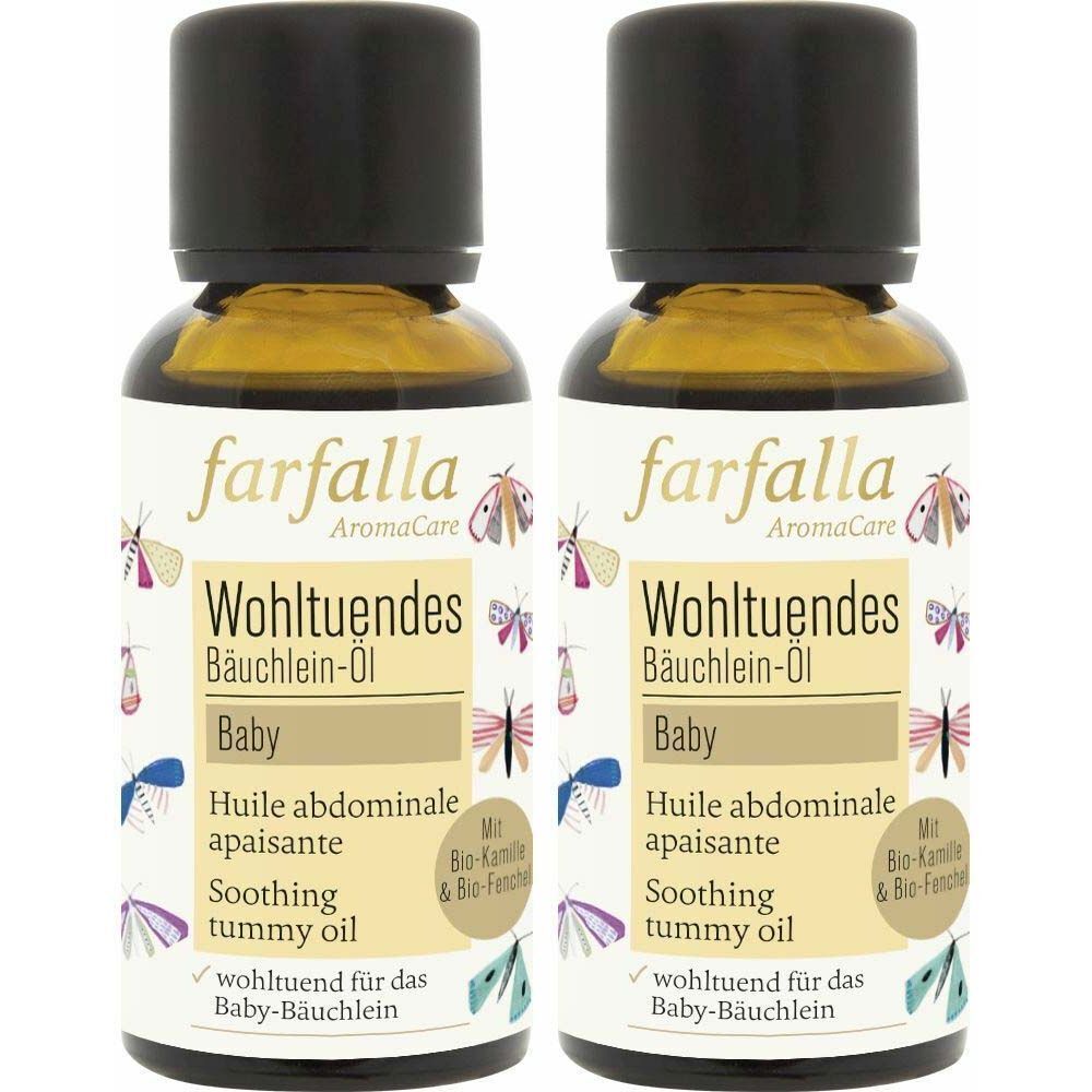 Farfalla Baby Bäuchleinöl Fenchel Kamille 30 ml x2 2x30 Öl