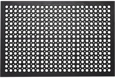 A1 Home Collections All Purpose Versatile Rubber Floor Mat with Drain Holes, Heavy Duty Mat Restaurant, Kitchen etc