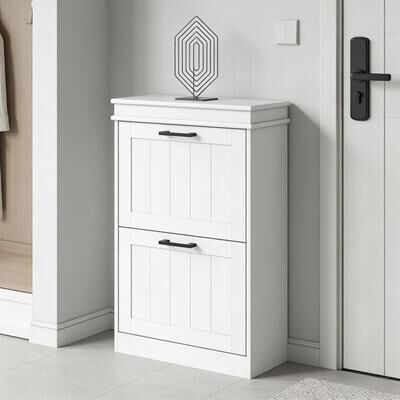 Nordic Style Storage Organizer,Slim Shoe Storage Cabinet