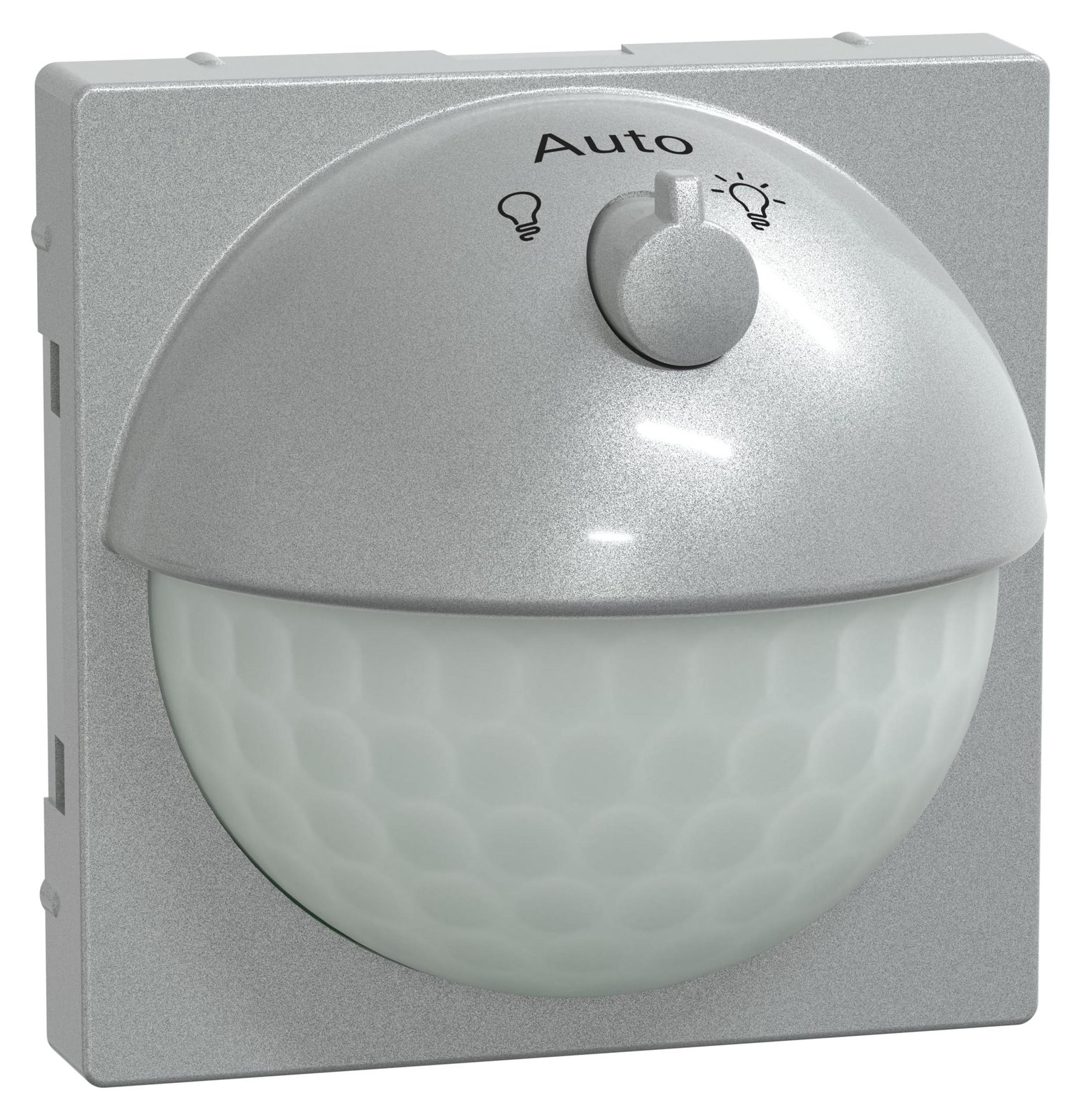 Merten Sensor module met schakelaar, aluminium, inbouw, type: MEG5711-0460