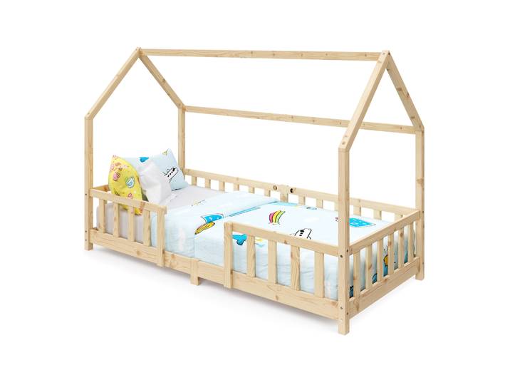 Kinderbett MAISON 90 x 200 cm natur