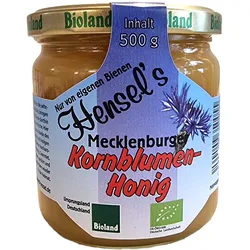 Bio Kornblumenhonig 500 g | der Bioland-Imkerei Hensel