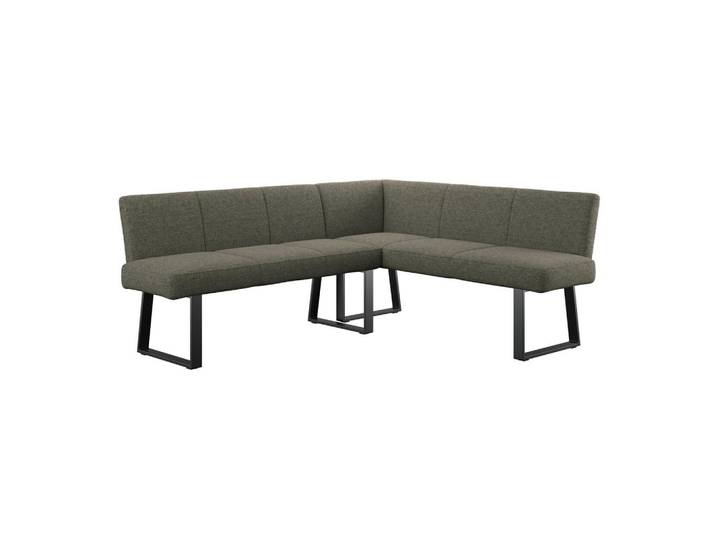 Eckbank grün/Metallbeine Terri 202x162 cm