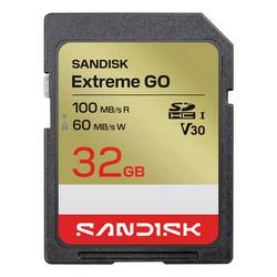 SanDisk Extreme GO microSDHC-Karte 32 GB UHS-I U3 Temperaturbeständig SDSDXGN-032G-GNCIN