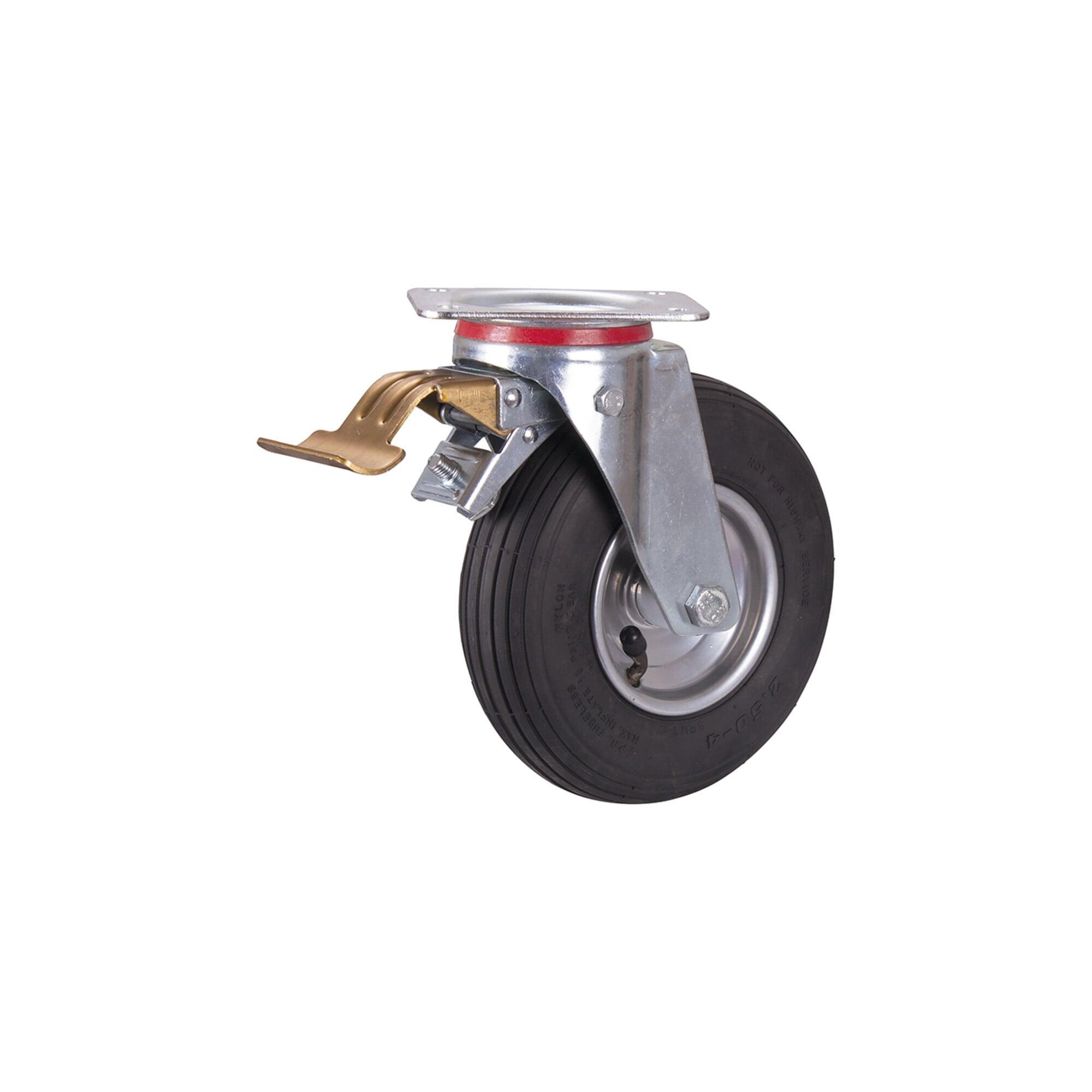 VARIOfit Bremsrolle mit Luftreifen 230 x 65 mm schwarz (dpl-230.000)