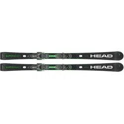 HEAD Herren All-Mountain Ski Supershape e-Magnum SW BB-PR bk/ge, Größe 170 in Grau Grau