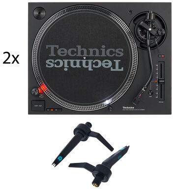 Technics 2x SL-1210MK 7 Mix Set Noir
