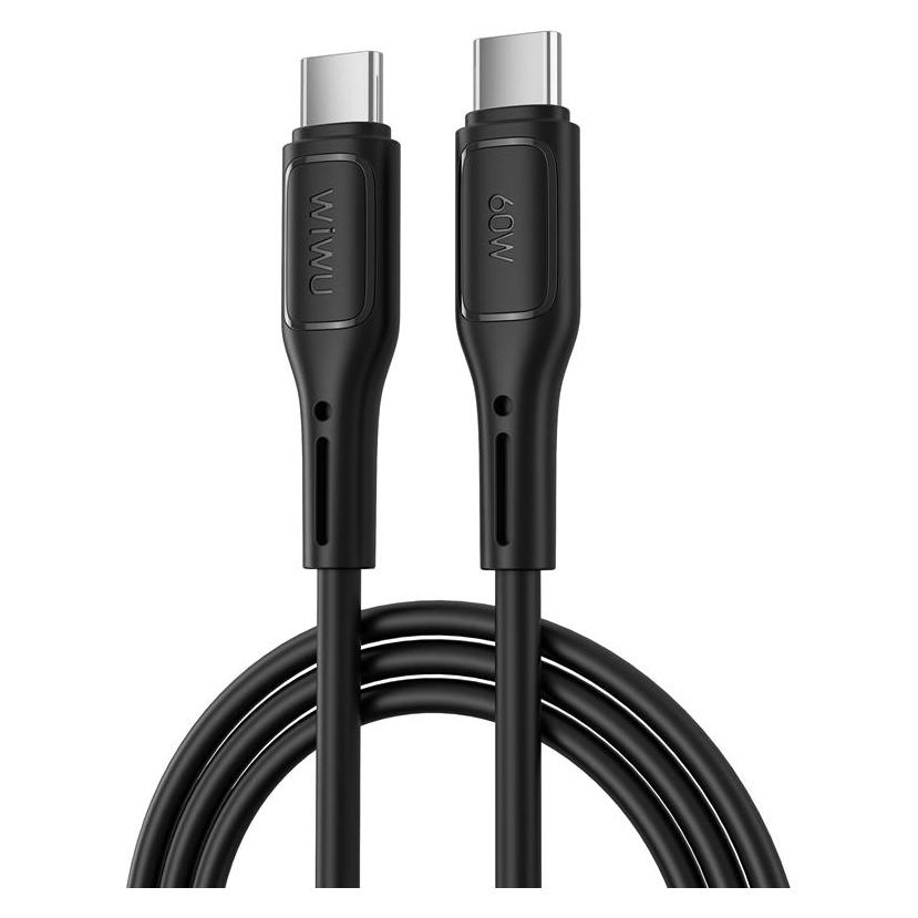 Wiwu Starlink Serie 60W Schnellladekabel Wi-C043E C-C Schwarz (1 m, 60 W) (47580001)