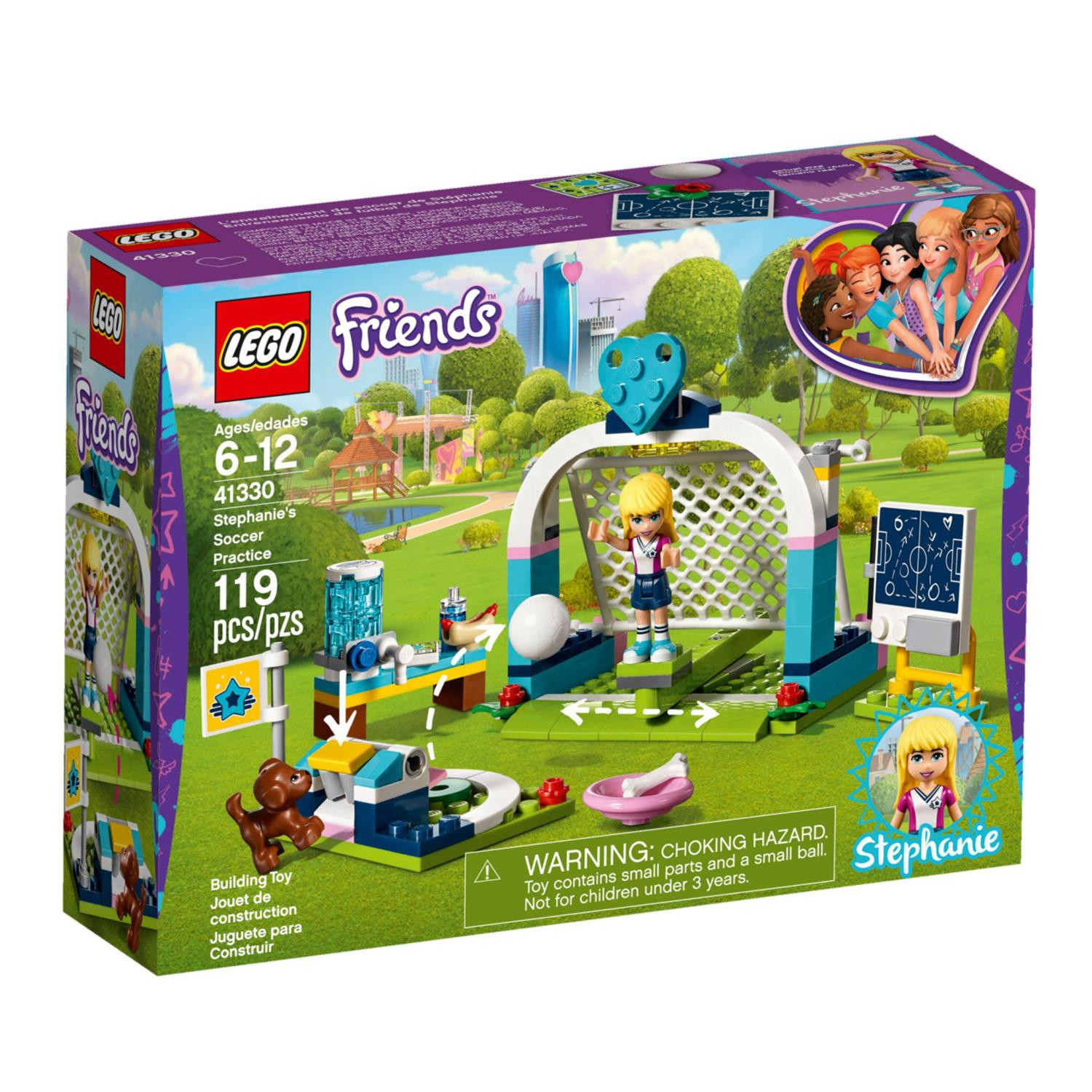 LEGO Friends Voetbaltraining met Stephanie 41330