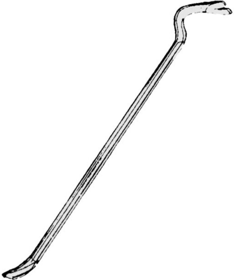 Ideal Nageleisen sechskant 800x22mm blau (WEG31102)
