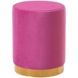 HTI-Living, Hocker, Hocker Reese Velvet Pink (32 x 42 cm)