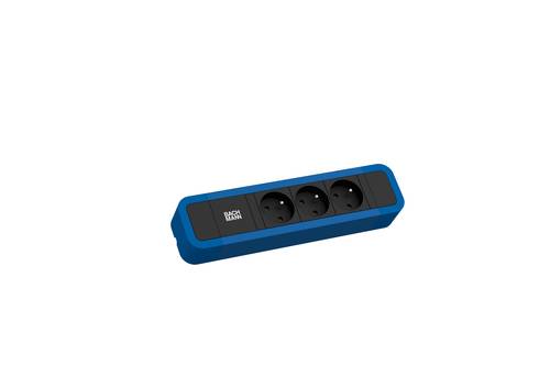 Bachmann 350324 Steckdosenleiste Blau 1St.