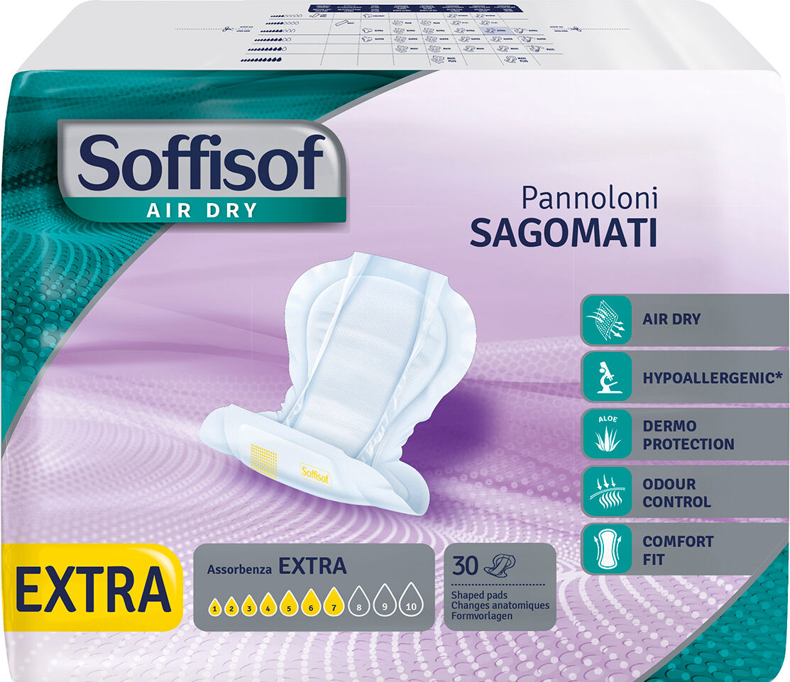 Silc Soffisof Air Dry Sag Extra30pz