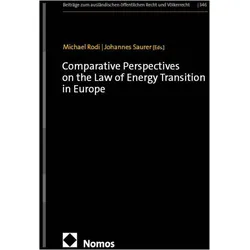 Comparative Perspectives on the Law of Energy Transition in Europe, Fachbücher von Johannes Saurer, Michael Rodi