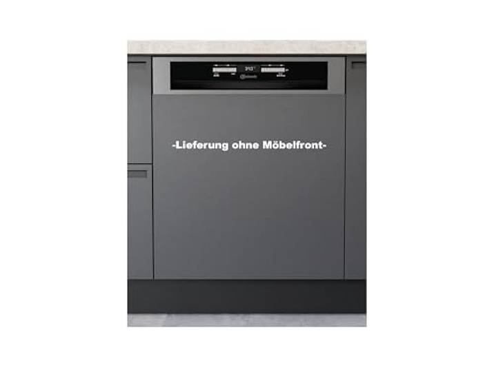 Bauknecht BBO 3O41 PLT Integrierbarer Geschirrspüler 60 cm /14 Maßgedecke /10 Standardprogramme und 1 Sensorprogramm/PowerClean/ActiveDry/Besteckschublade/Vollwasserschutz, Einbau, Edelstahl