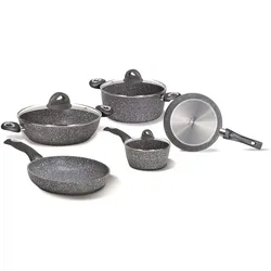 Aeternum AP000158, Pfannenset + Topfset, Grau
