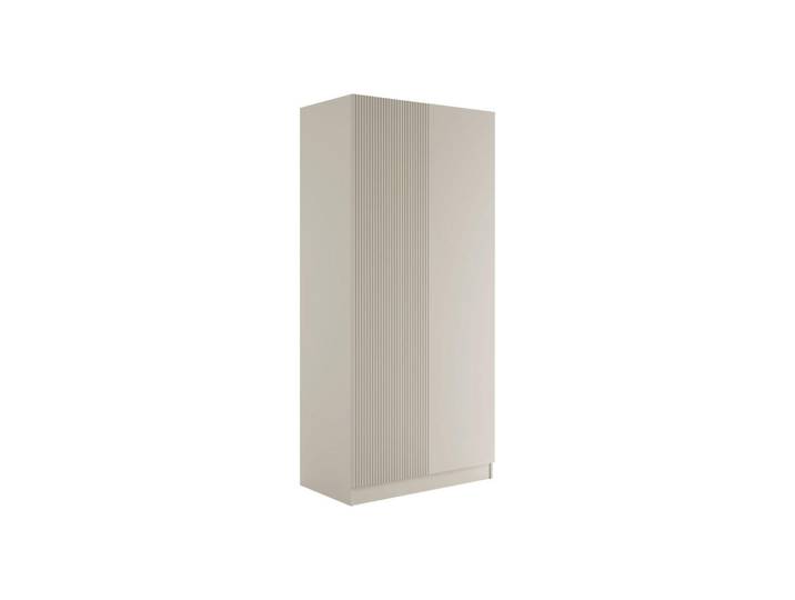 Mirjan24 Kleiderschrank Como 2D, Kaschmir, Rechteckig, 103x220x55 cm, Schlafzimmer, Kleiderschränke, Drehtürenschränke