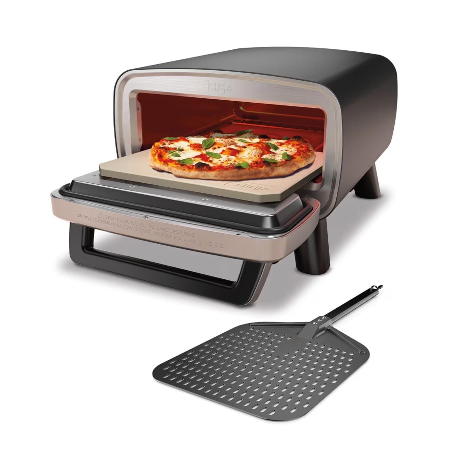 SharkNinja Ninja MO201EU Artisan Outdoor-Elektro-Pizzaofen und Heißluftfritteuse