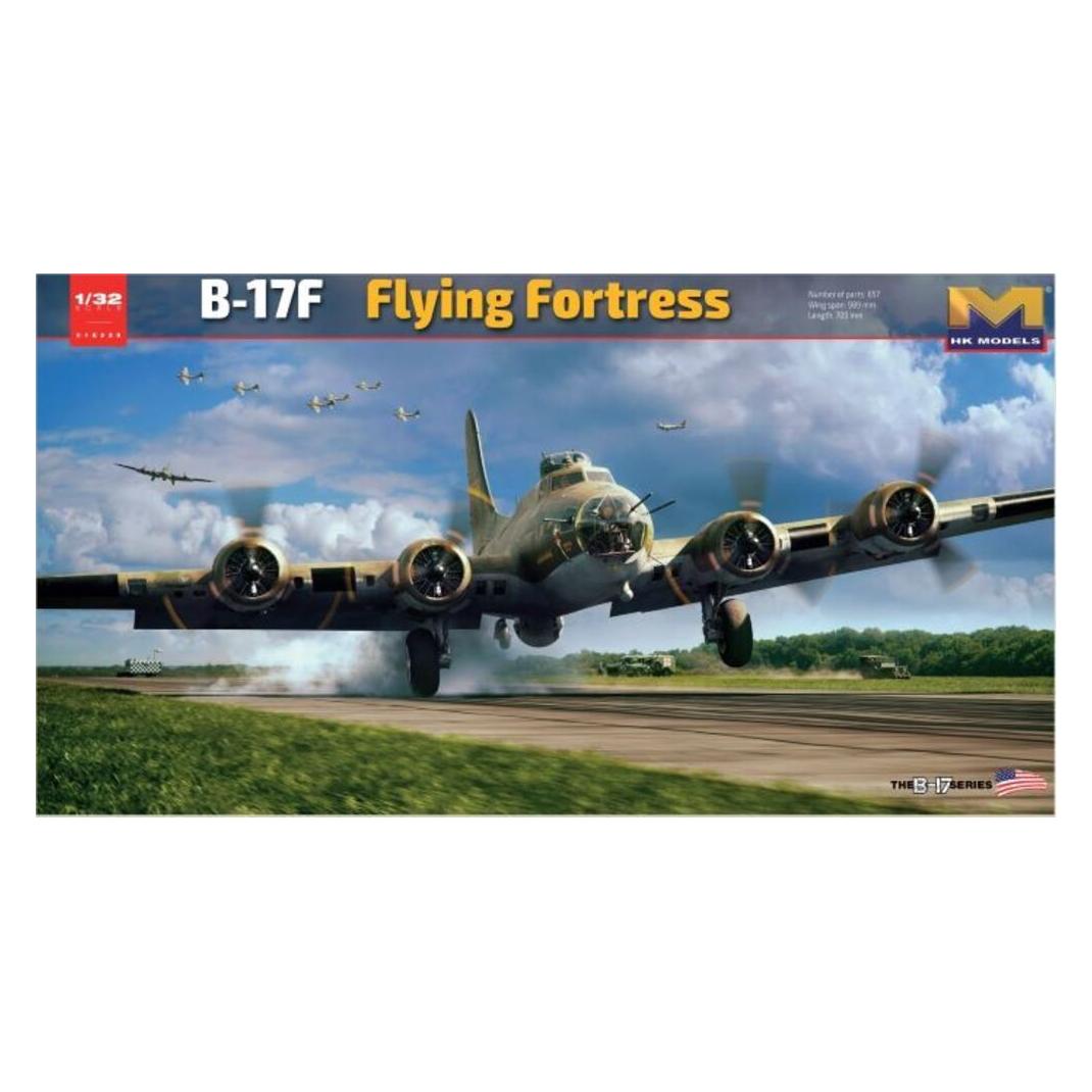 Hong Kong Model B-17F flying fortress F version (HKM01E029)