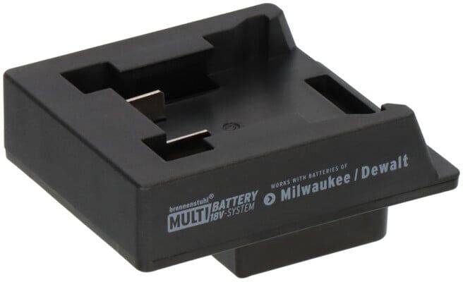 Adaptateur MILWAUKEE/DEWALT pour projecteur LED Multi Battery Brennenstuhl (1172640066)