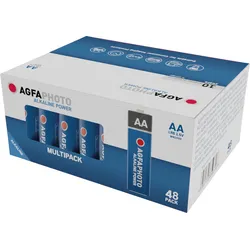 AGFA ALK 48X AA - Power, Alkaline Batterie, AA (Mignon), 48er-Pack