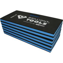 Brilliant Tools BT156920 Faltbare Mechaniker-Schutzmatte, 1200 x 400 x 23 mm