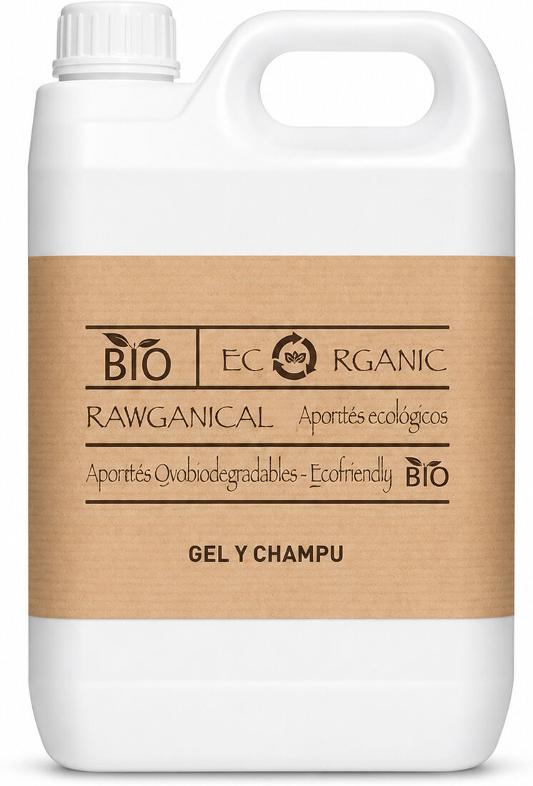 Tirolix Tanica di Ricarica Gel Doccia e Shampoo 2 in 1 5 l
