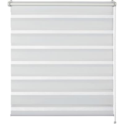 Doppelrollo "Tilda", weiß, B:80cm H:210cm, Polyester, SCHÖNER WOHNEN-KOLLEKTION, Rollos, geklemmt, silberne oder weiße Rollo-Technik