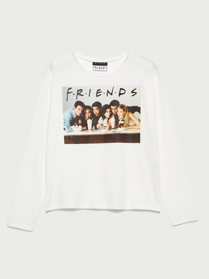 Sisley Longsleeve in Weiß - 122